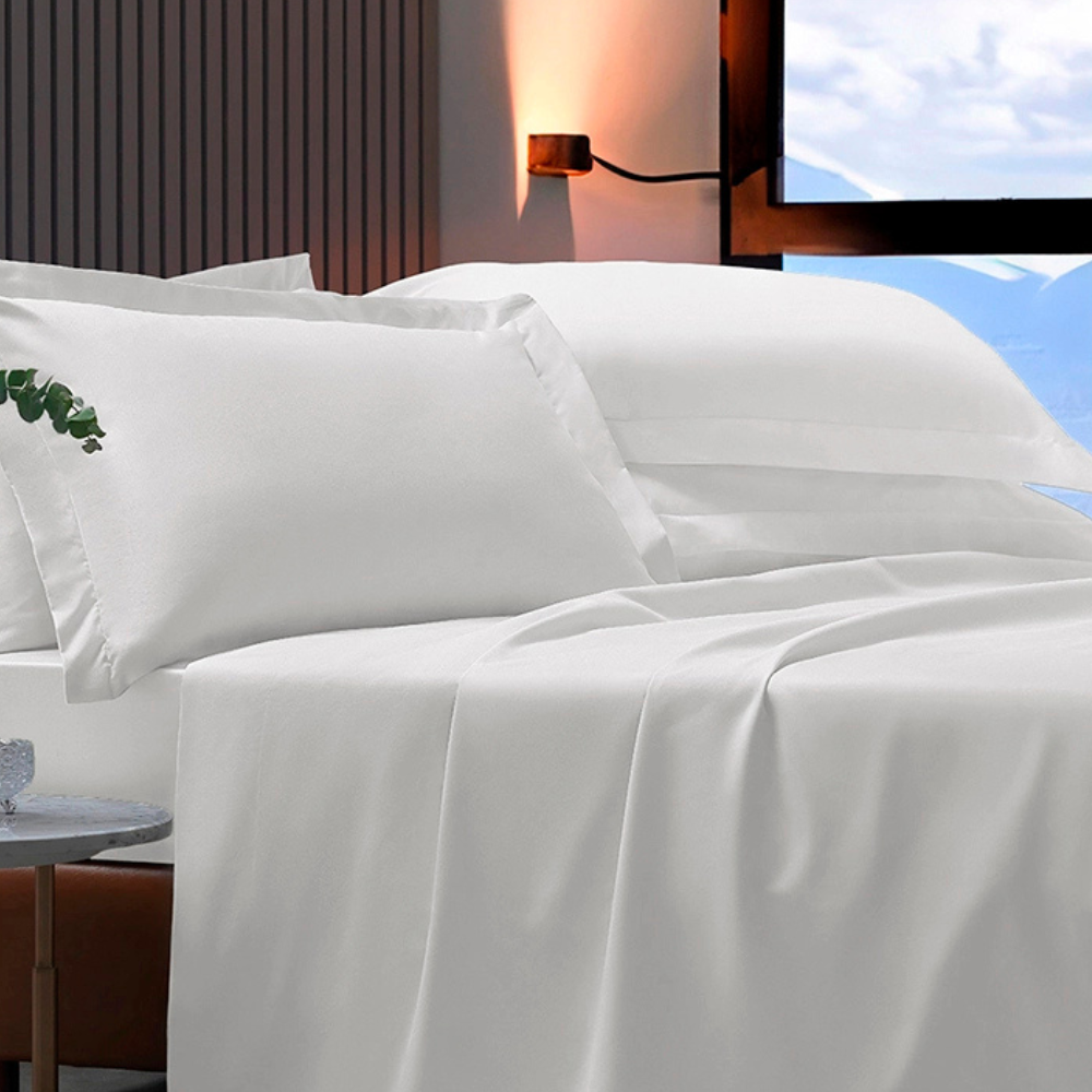 Jogo de Cama Nobless Percal 300 Fios 100% Algodão – Solteiro, Casal, Queen e King