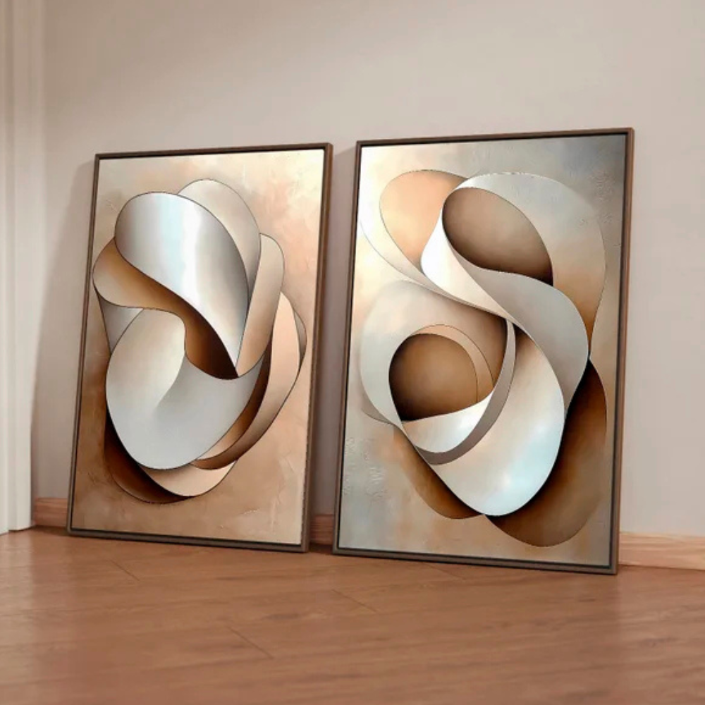 Quadros Modernos Entrelaço Infinito