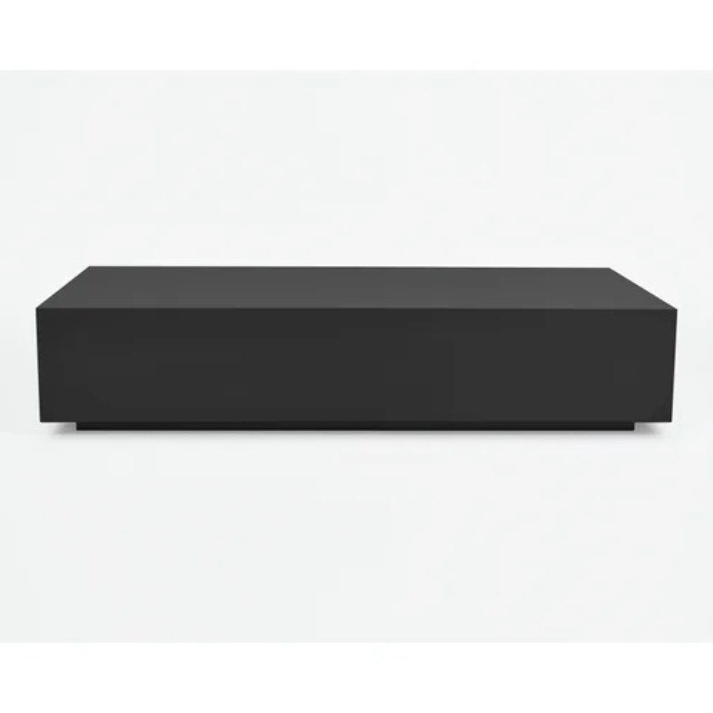 Mesa de Centro Expresso 110cm Preta Premium