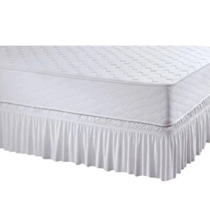 Saia para Cama Box King 200 Fios 100% Algodão com 2 Elásticos – Macia, Resistente e Elegante
