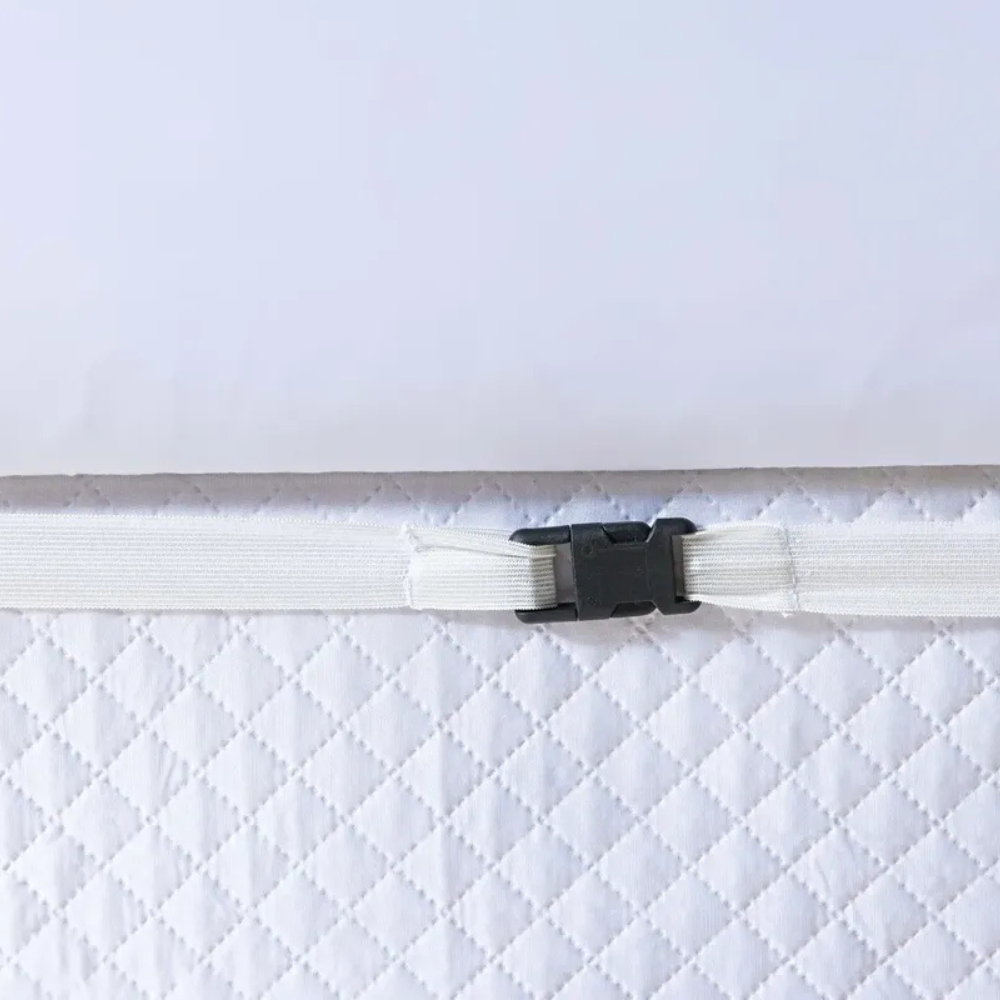 Saia para Cama Box King 200 Fios 100% Algodão com 2 Elásticos – Macia, Resistente e Elegante