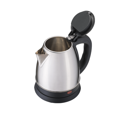 Chaleira Elétrica Inox 1,8 Litros – Aquecimento Rápido para Água, Café, Chá e Chimarrão