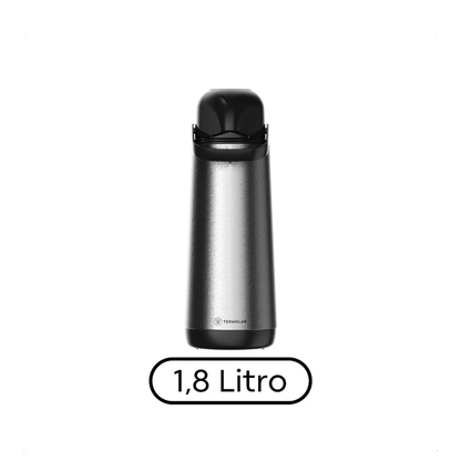 Garrafa Térmica Inox 1,8L para Café e Chá