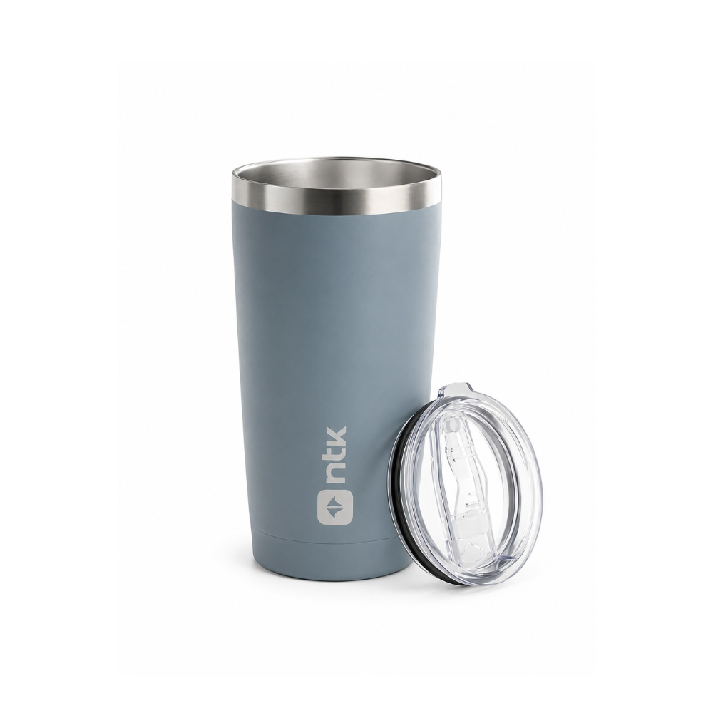 Copo Térmico Nautika 570ml Inox com Tampa Vedação – Mantém Bebidas Geladas e Quentes
