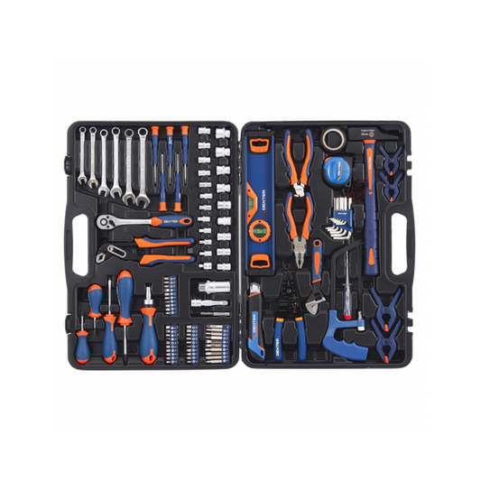Kit de Ferramentas Dexter Aço Maleta 108 Peças