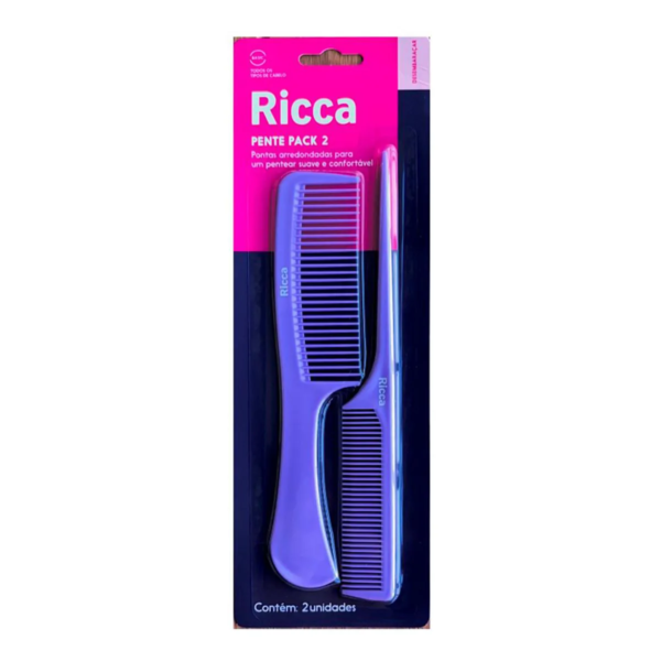Pente Ricca Basic Pack 2 unidades