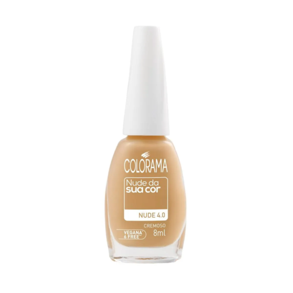 Esmalte Cremoso Colorama Nude da Sua Cor Nude 8ml - 4.0