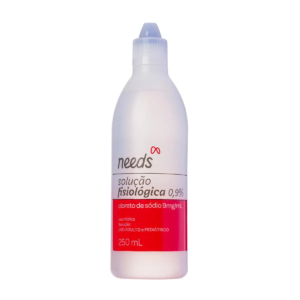 Soro Fisiológico Cloreto de Sódio 0,9% Needs 250ml