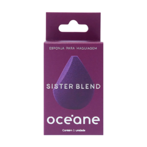 Esponja de Maquiagem Sister Blend Océane Roxo 1 unidade