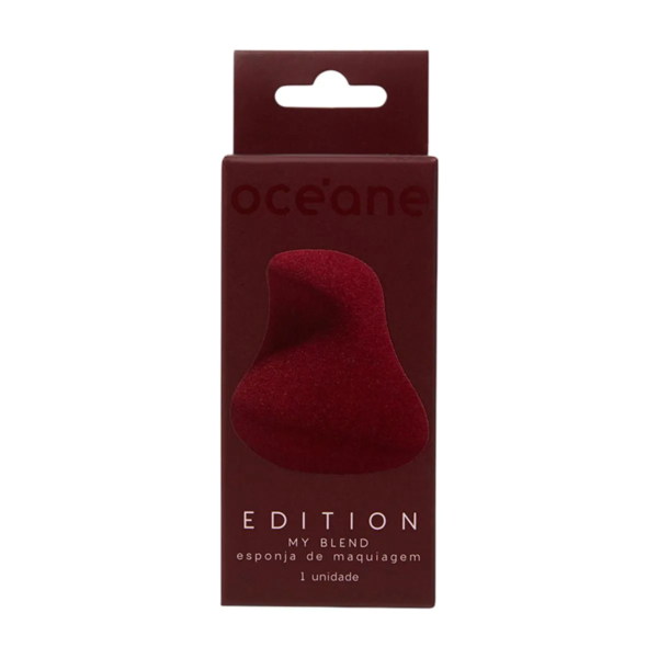 Esponja de Maquiagem My Blend Océane Vinho 1 unidade