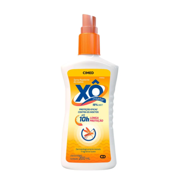 Spray Repelente Xo Inseto 15% Deet 200ML 01 unidades
