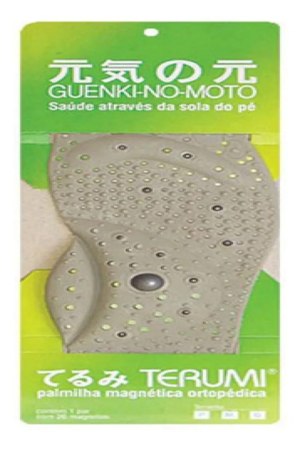Palmilha Magnética Anatômica Guenki no Moto Terumi M