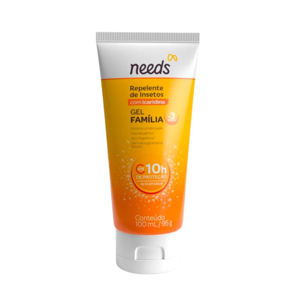 Repelente de Insetos Needs Gel Família Com Icaridina 100ml