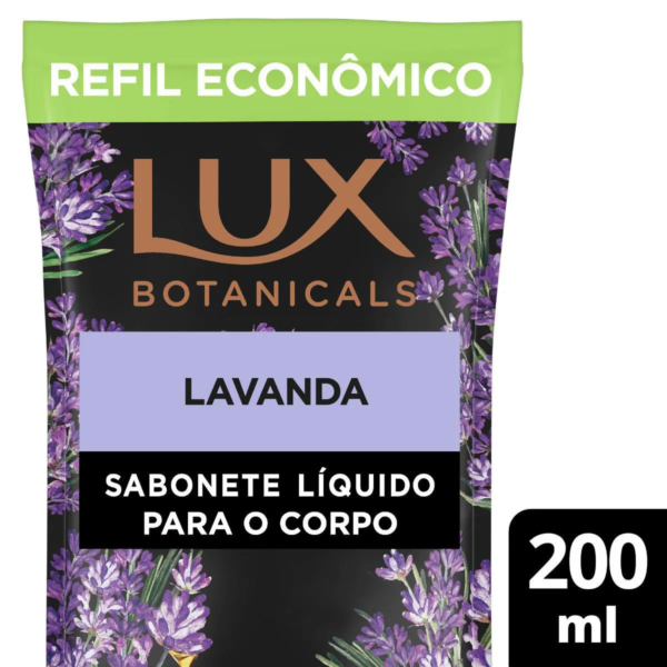 Refil Sabonete Líquido Lux Botanicals Lavanda com 200ml