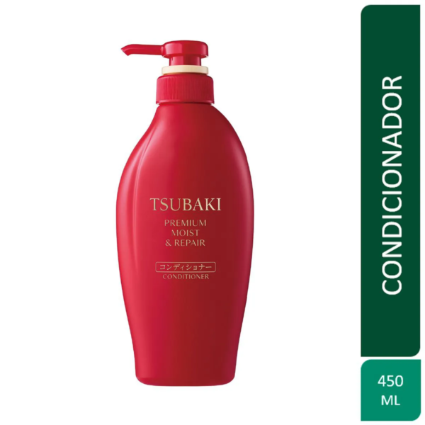 Condicionador Tsubaki Premium Moist e Repair 450ml