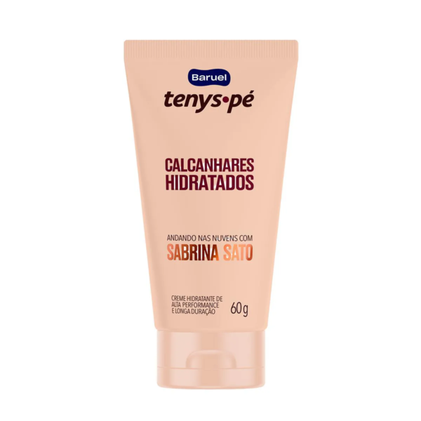 Creme Hidratante Calcanhares Hidratados Tenys Pé Baruel Andando nas Nuvens com Sabrina Sato 60g
