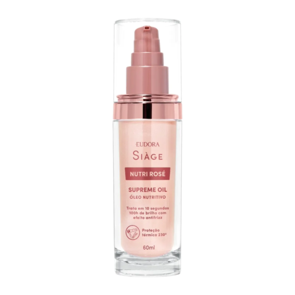 Óleo Capilar Siàge Nutri Rose 60ml