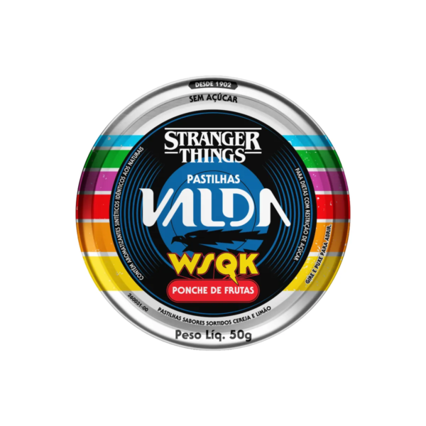 Pastilha Valda Stranger Things Ponche De Frutas 50g