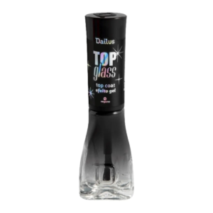 Esmalte Top Coat Dailus Efeito Gel 8ml - Top Glass