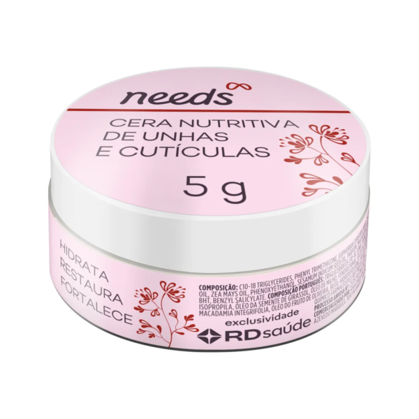 Cera Nutritiva de Unhas e Cutículas Needs 5g