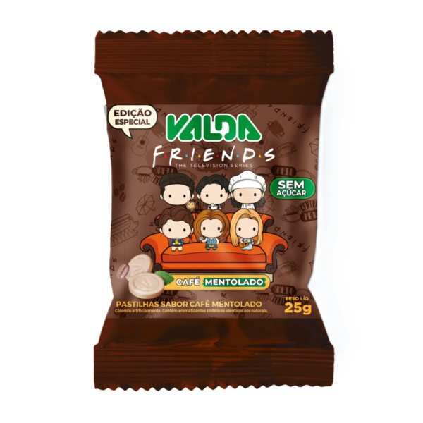 Pastilhas Valda Friends Café Sem Açúcar 25g