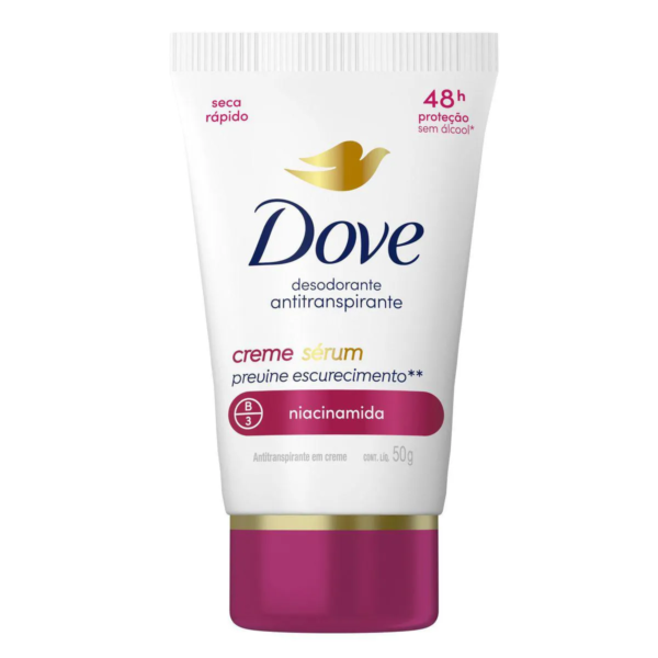 Desodorante Antitranspirante Creme Sérum Dove Previne Escurecimento Feminino 48h 50g