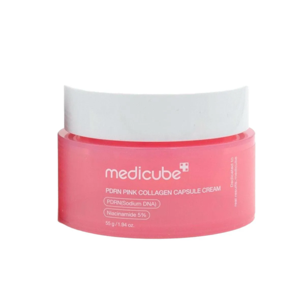 Creme Facial Anti-Manchas Medicube PDRN Pink Collagen Capsule Cream 55g
