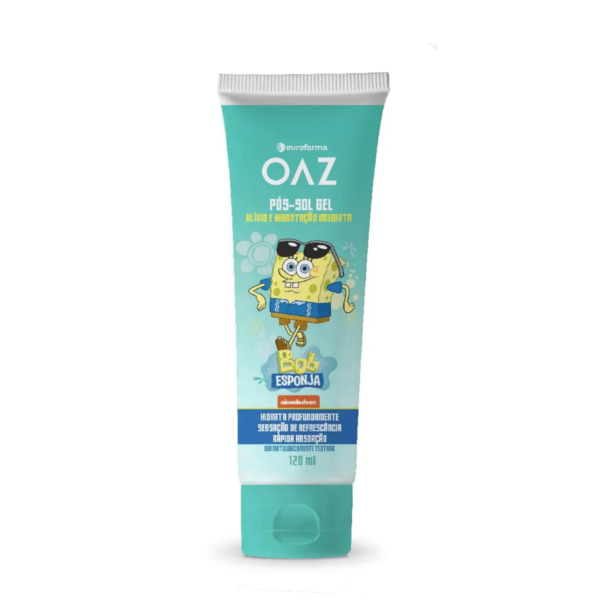 Pós-Sol Gel Infantil Oaz Bob Esponja 120Ml