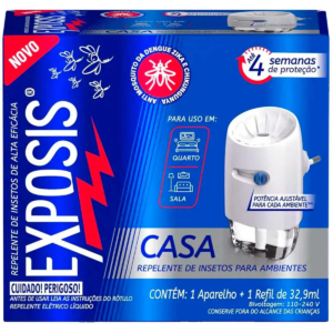 Repelente Casa Exposis Repelente Elétrico Líquido + 1 Refil