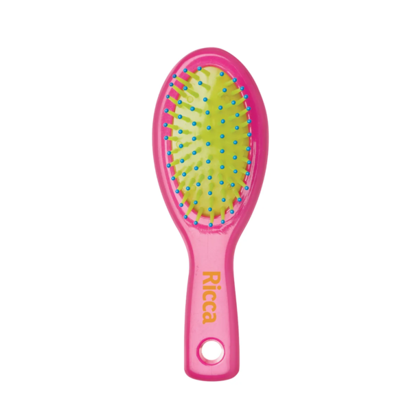 Escova de Cabelo Ricca Cristal Colors Cristal Pequeno - 1 unidade