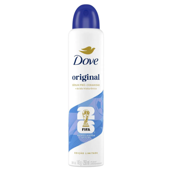 Desodorante Antitranspirante Aerosol Dove Original Feminino 72h 250ml