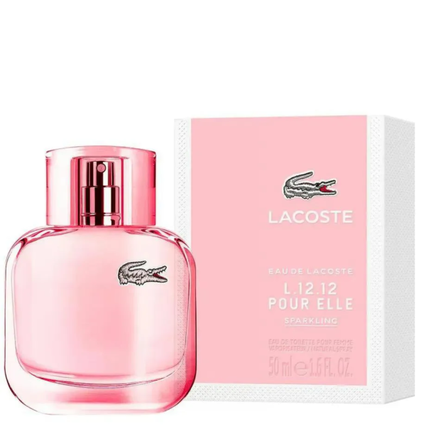 L.12.12 Rose Sparkling Lacoste Eau De Toilette 50ml - Perfume Feminino