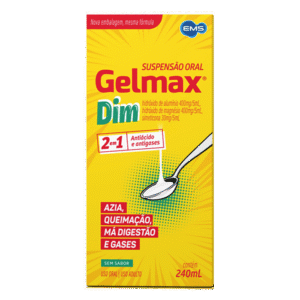 Gelmax 240ml Hortelã – Antiácido e Digestivo