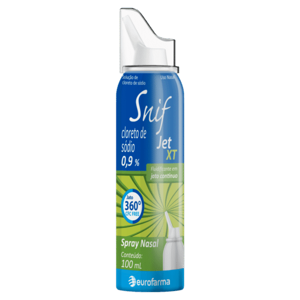 Snif Jet XT Infantil 0,9% Spray Nasal100ml