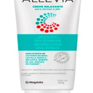 Allevia Creme Relaxante para Pernas e Pés 200g
