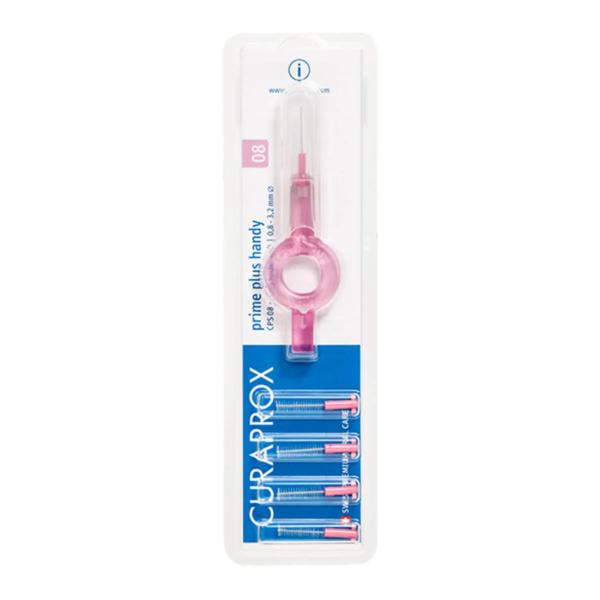 Refil Interdental CPS 0,8 MM Curaprox Cor Rosa com 1 unidade