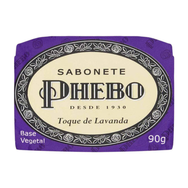 Sabonete em Barra Phebo Toque de Lavanda com 90g