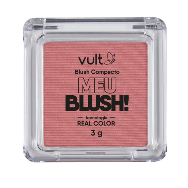 Blush Compacto Vult Meu Blush! 3g - Malva Matte
