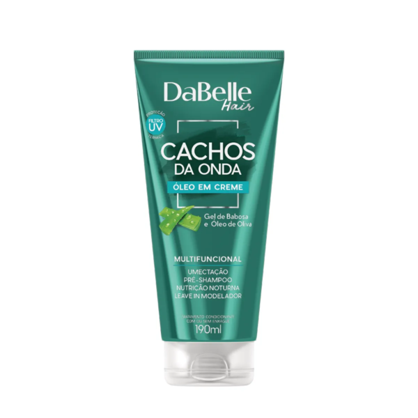 Óleo em Creme Cabelo Cacheado Dabelle Cachos 190ml