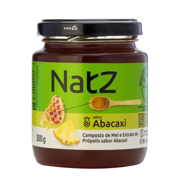 Composto de Mel e Própolis Natz Abacaxi 300g