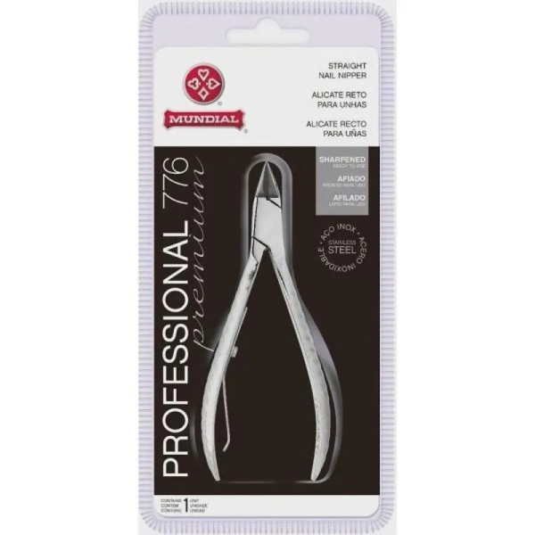 Alicate Unha Mundial 776 Professional Corte Reto