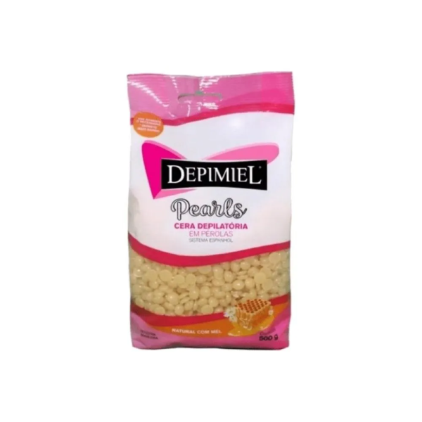 Cera Depilatória Depimiel Natural 500g
