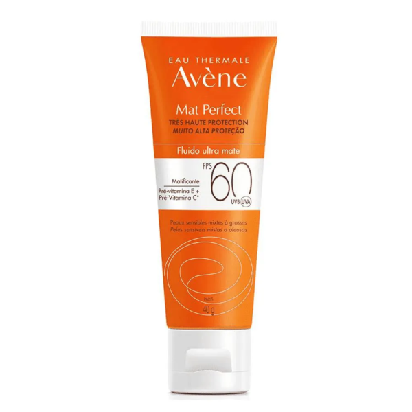 Eau Thermale Avène Mat Perfect Fluido Sem Cor Fps60 40G