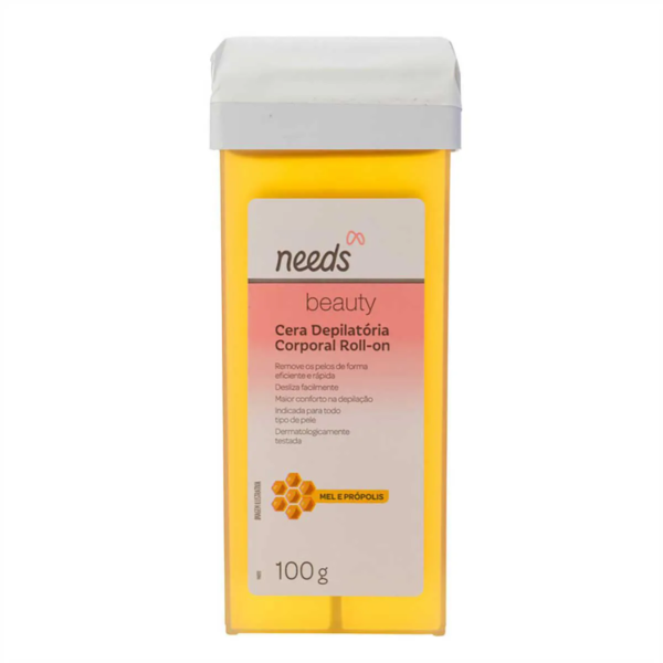 Cera Depilatória Corporal Roll-On Needs Beauty 100g