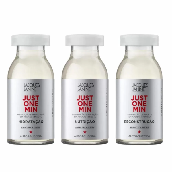 Cronograma Capilar Jacques Janine Just One Min 15ml