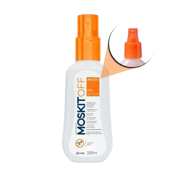 Spray Repelente Farmax Moskitoff Adulto 100ml