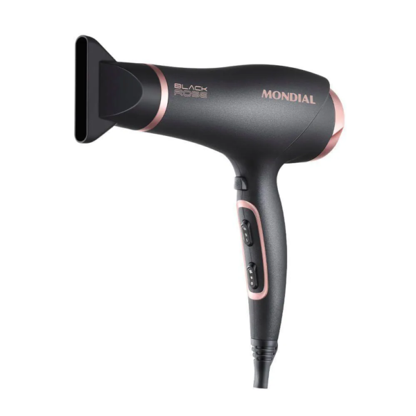 Secador de Cabelos Mondial Black Rose Sc-37 127v 110v