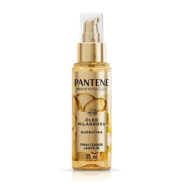 Óleo Milagroso Finalizador e Leave-in Pantene Miracles Queratina 95ml