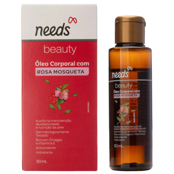 Óleo de Rosa Mosqueta Corporal Needs Beauty 50ml