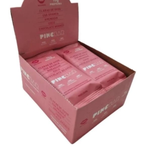 Barra de Proteína Beijinho sem Açúcar 50G Pincbar 12 unidades